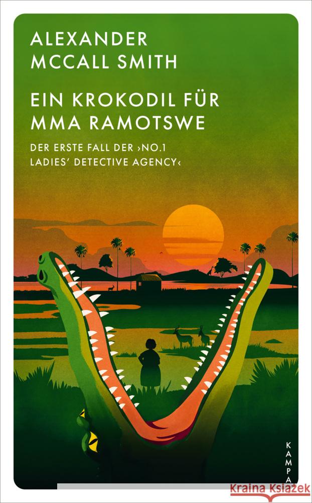 Ein Krokodil für Mma Ramotswe Smith, Alexander McCall 9783311155515 Kampa Verlag - książka