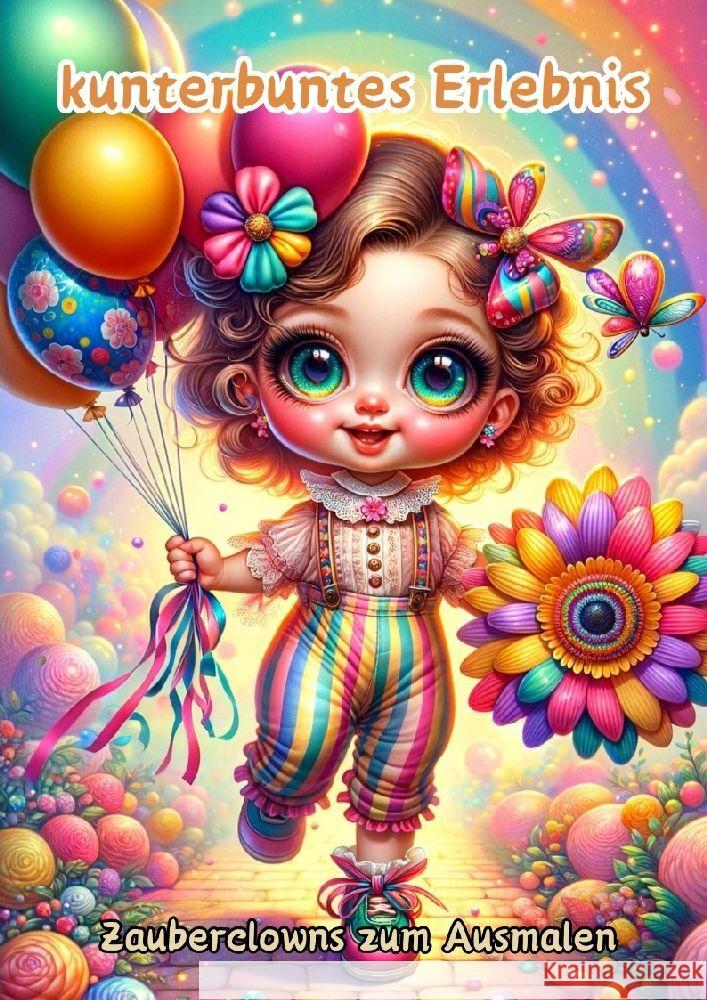 Ein kunterbuntes Erlebnis: Zauberclowns zum Ausmalen Maxi Pinselzauber 9783384142696 Tredition Gmbh - książka