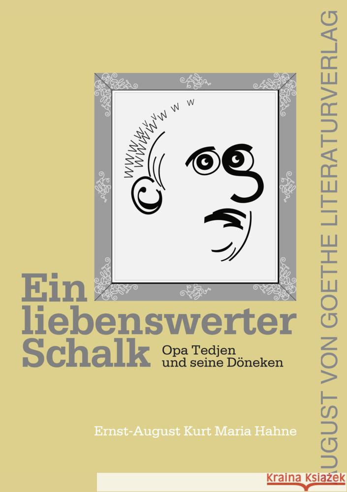 Ein liebenswerter Schalk Hahne, Ernst-August Kurt Maria 9783837227772 Frankfurter Literaturverlag - książka