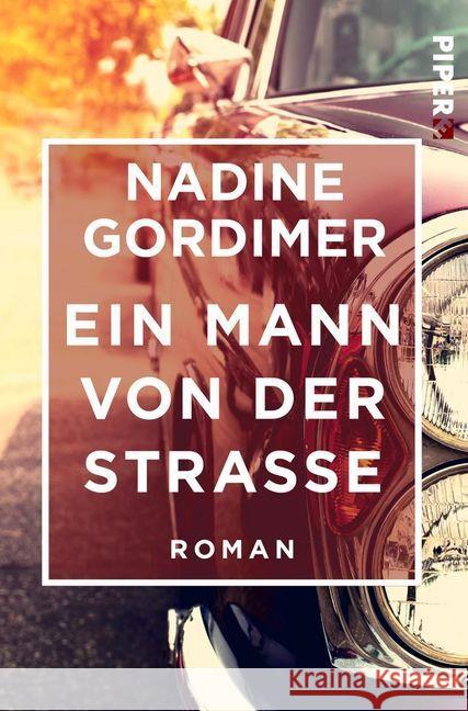 Ein Mann von der Straße : Roman Gordimer, Nadine 9783492550345 Piper Edition - książka