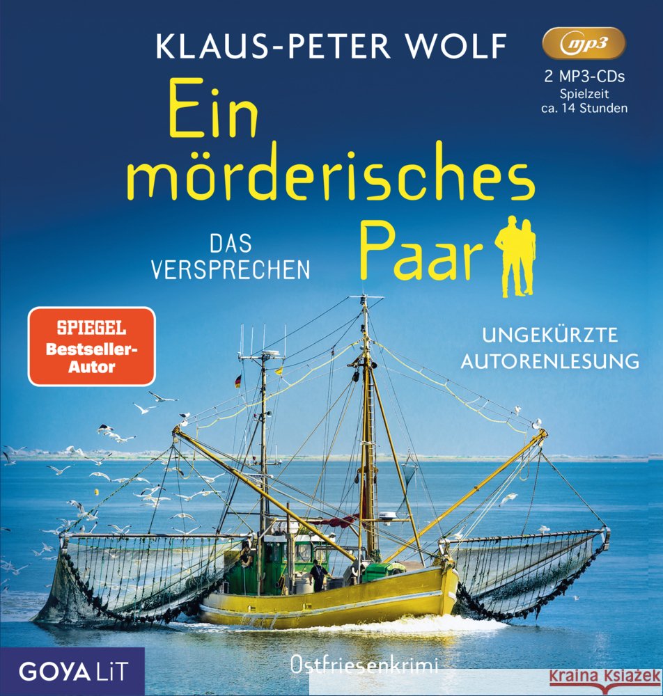 Ein mörderisches Paar. Das Versprechen, Audio-CD, MP3 Wolf, Klaus-Peter 4012144464323 GOYALiT - książka