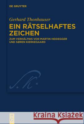 Ein rätselhaftes Zeichen Thonhauser, Gerhard 9783110443721 de Gruyter - książka