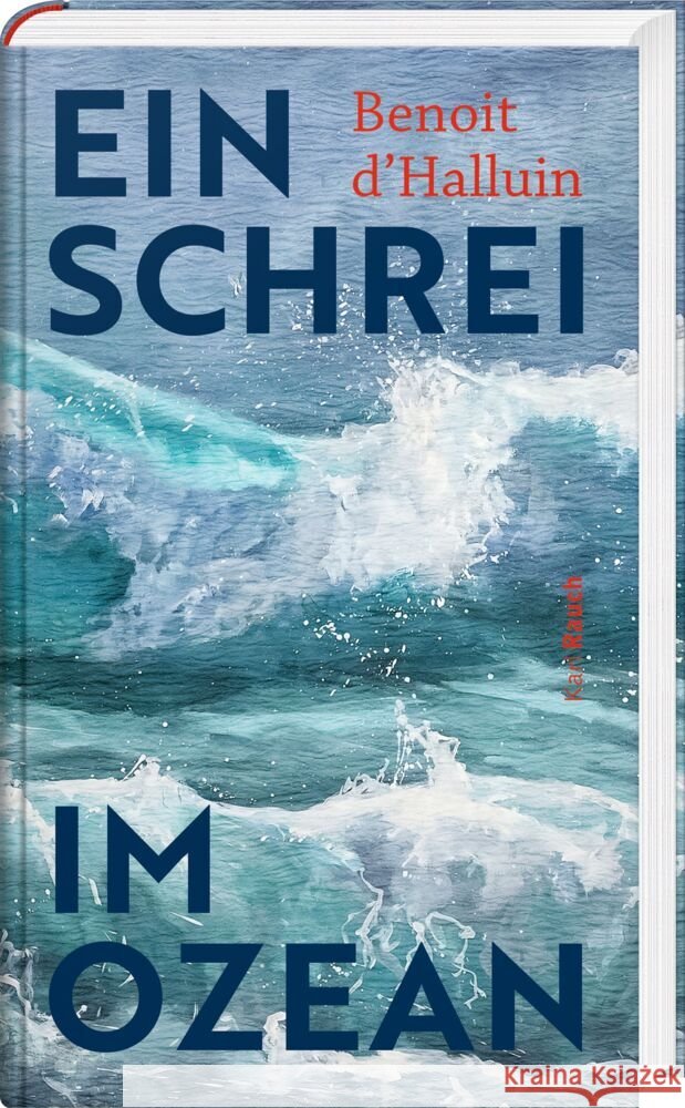 Ein Schrei im Ozean d`Halluin, Benoit 9783792002964 Rauch - książka