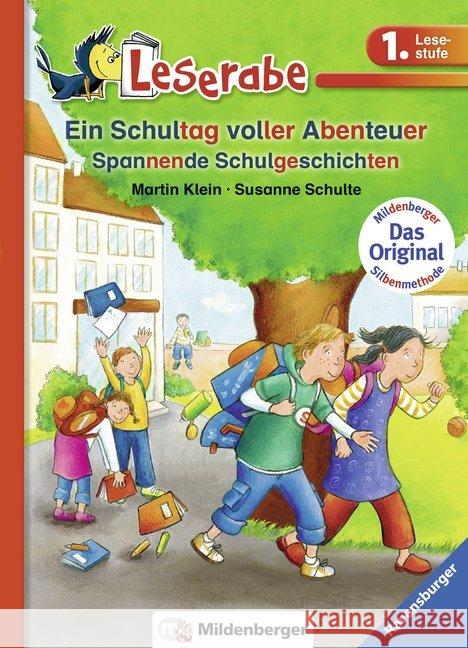 Ein Schultag voller Abenteuer : Spannende Schulgeschichten Klein, Martin 9783473385591 Mildenberger - książka