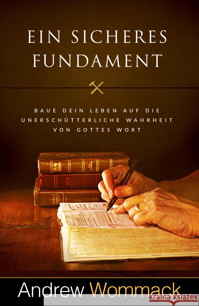 Ein sicheres Fundament Wommack, Andrew 9783959332705 Grace today Verlag - książka