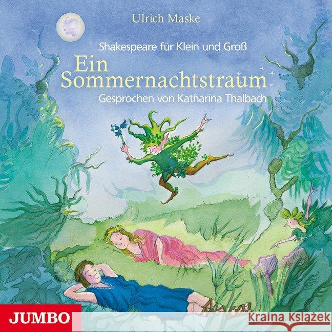 Ein Sommernachtstraum, 1 Audio-CD Maske, Ulrich; Shakespeare, William 9783833732720 Jumbo Neue Medien - książka