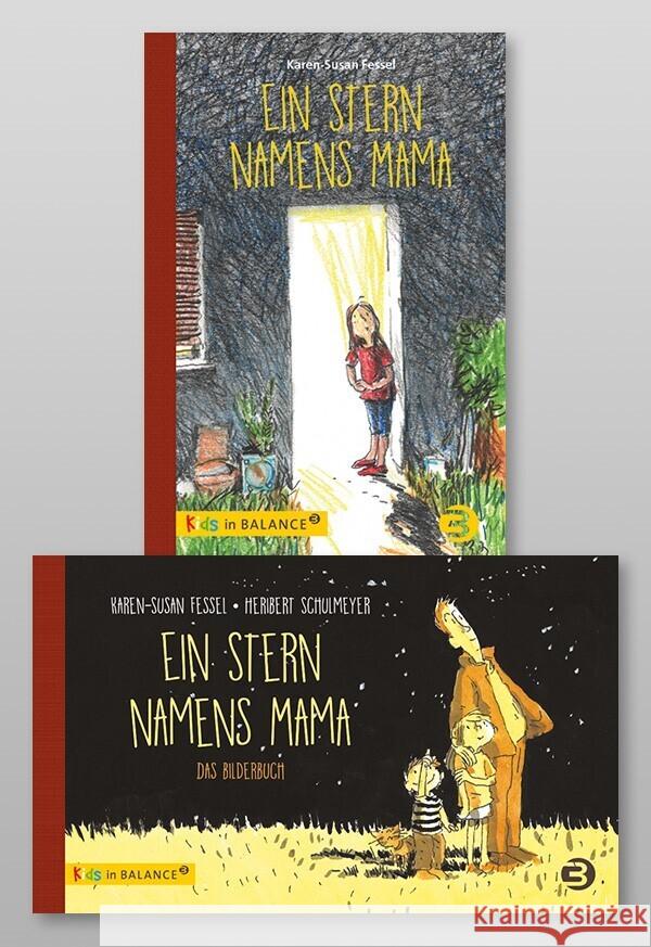 Ein Stern namens Mama - Paket: Bilderbuch und Kinderbuch Fessel, Karen-Susan 9783867392266 Balance buch + medien - książka