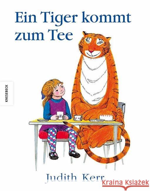 Ein Tiger kommt zum Tee Kerr, Judith 9783868734522 Knesebeck - książka