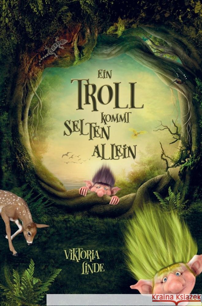 Ein Troll kommt selten allein - Das spannende Kinderbuch zum Vorlesen und Selberlesen. Viktoria Linde 9789403714448 Bookmundo - książka