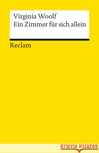 Ein Zimmer für sich allein Woolf, Virginia 9783150188873 Reclam, Ditzingen - książka