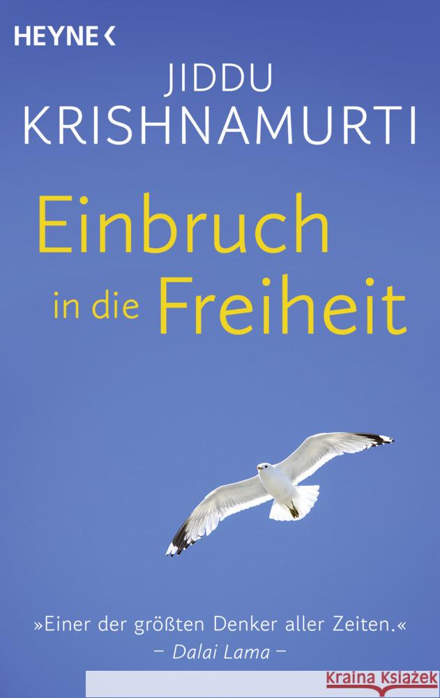 Einbruch in die Freiheit Krishnamurti, Jiddu 9783453704619 Heyne - książka