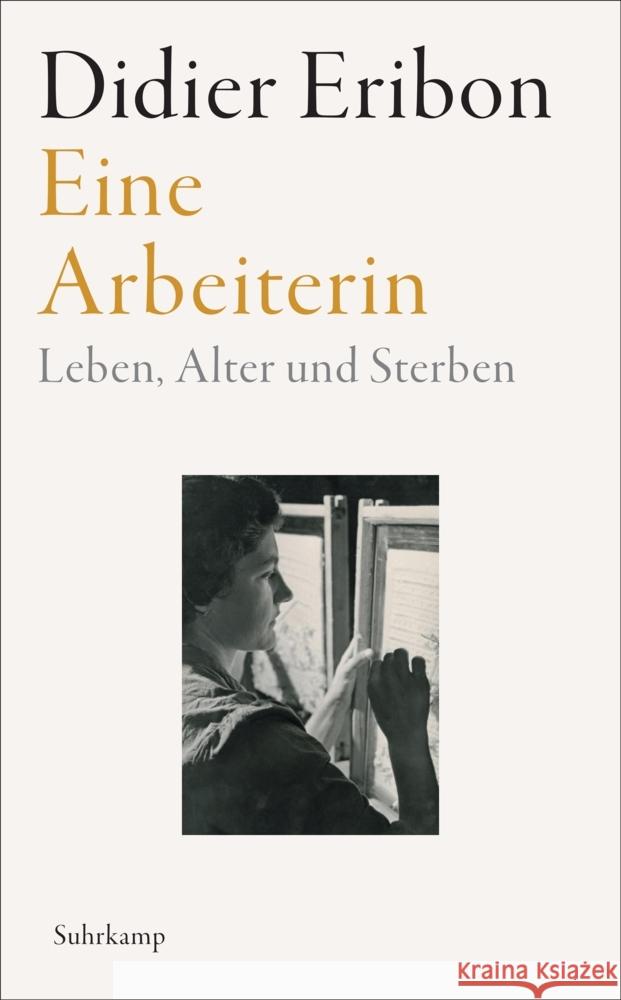 Eine Arbeiterin Eribon, Didier 9783518474761 Suhrkamp - książka