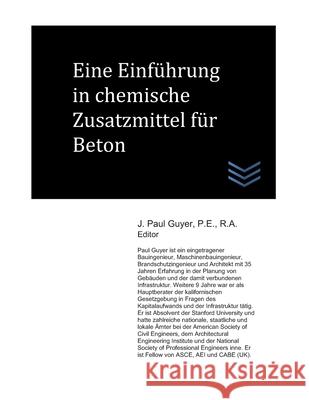 Eine Einführung in chemische Zusatzmittel für Beton Guyer, J. Paul 9781657596719 Independently Published - książka