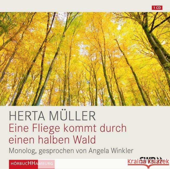 Eine Fliege kommt durch einen halben Wald, 1 Audio-CD : Monolog Müller, Herta 9783899031492 Hörbuch Hamburg - książka