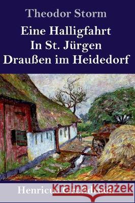 Eine Halligfahrt / In St. Jürgen / Draußen im Heidedorf (Großdruck) Theodor Storm 9783847839507 Henricus - książka