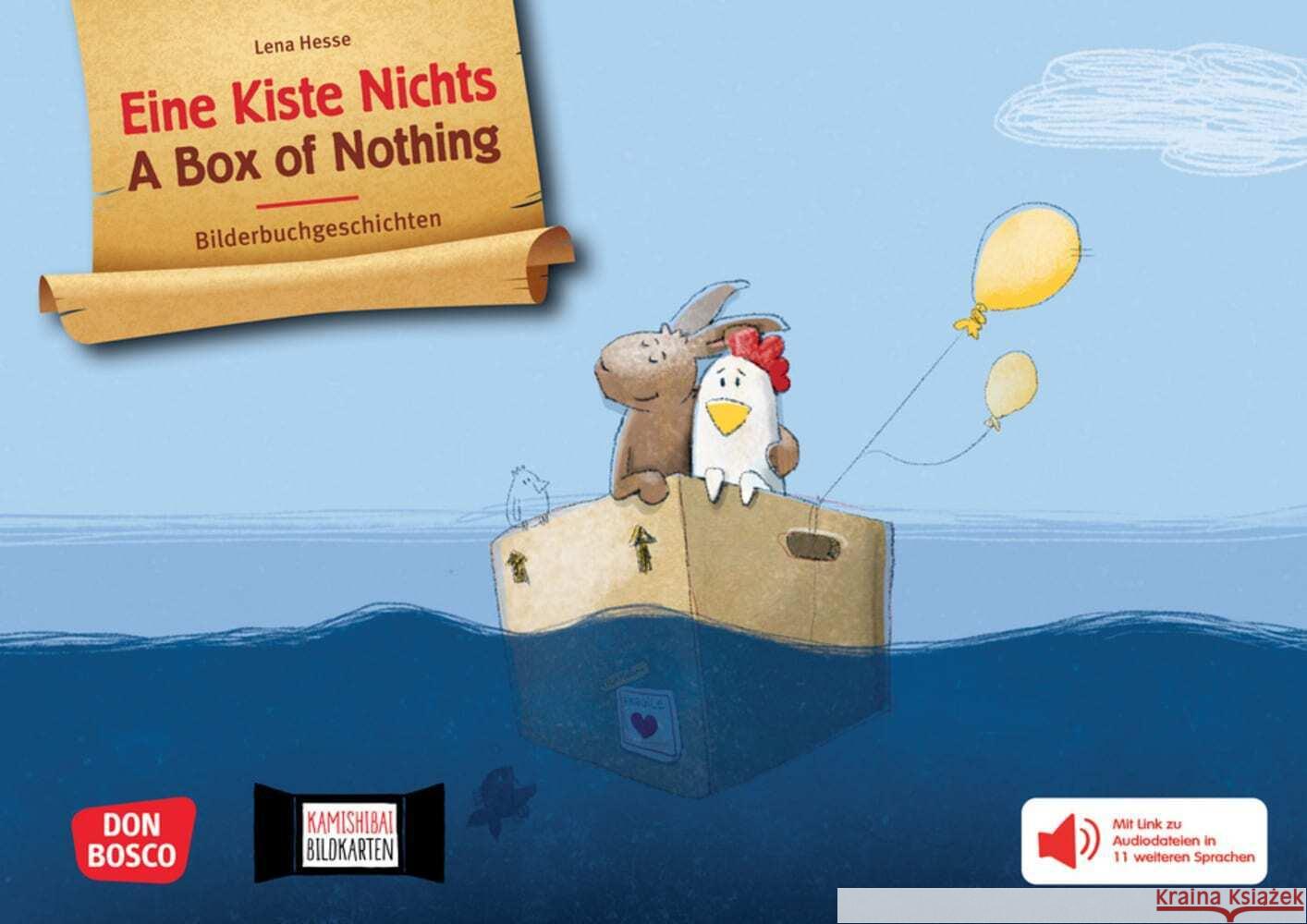 Eine Kiste nichts. A box of nothing. Kamishibai Bildkartenset, m. 1 Beilage Hesse, Lena 4260694922200 Don Bosco Medien - książka