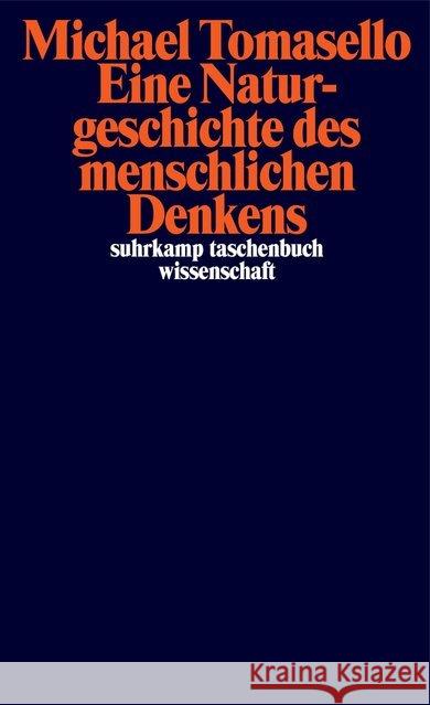 Eine Naturgeschichte des menschlichen Denkens Tomasello, Michael 9783518299050 Suhrkamp - książka