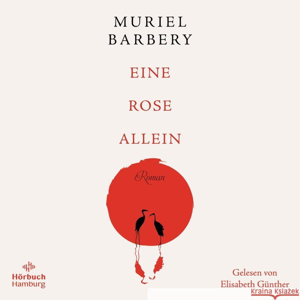 Eine Rose allein, 4 Audio-CD Barbery, Muriel 9783957132697 Hörbuch Hamburg - książka