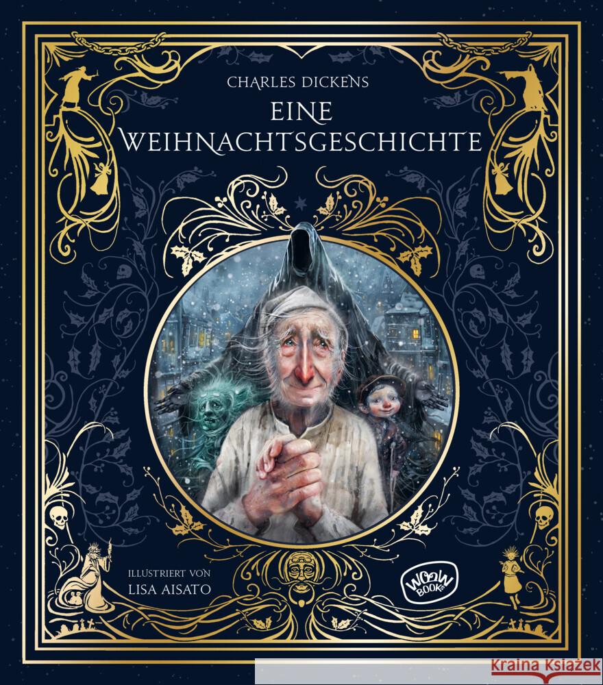 Eine Weihnachtsgeschichte Dickens, Charles, Aisato, Lisa 9783039670024 Woow Books - książka