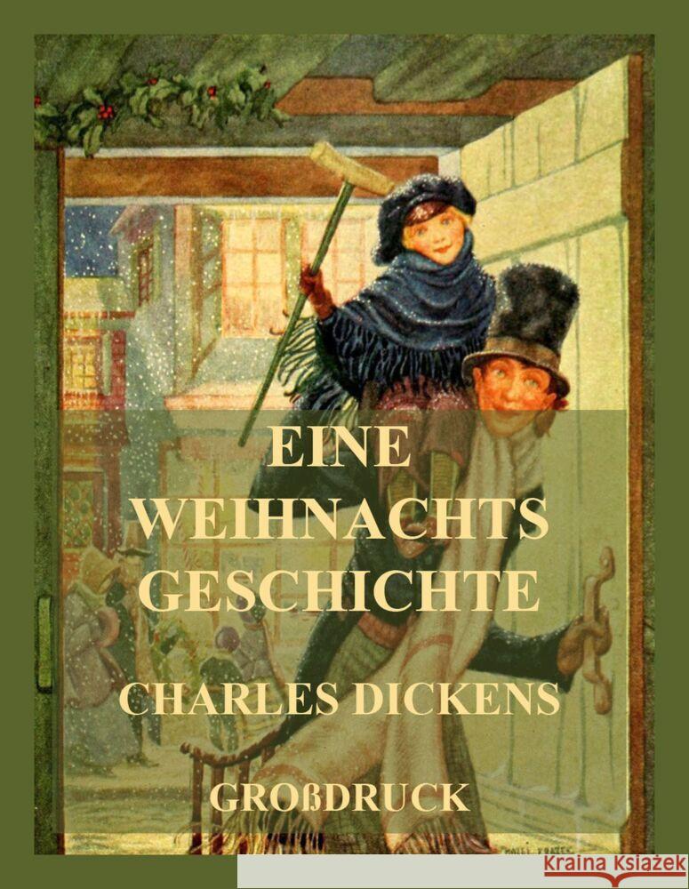 Eine Weihnachtsgeschichte Dickens, Charles 9783849665142 Jazzybee Verlag - książka