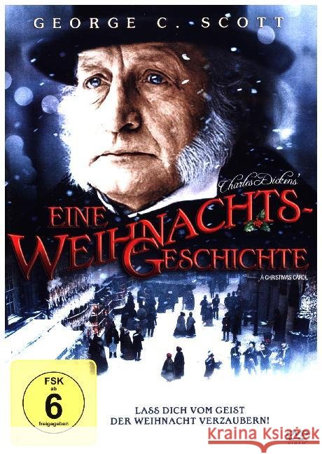 Eine Weihnachtsgeschichte (1984), 1 DVD : Großbritannien Dickens, Charles 4010232051608 2th Century Fox - książka