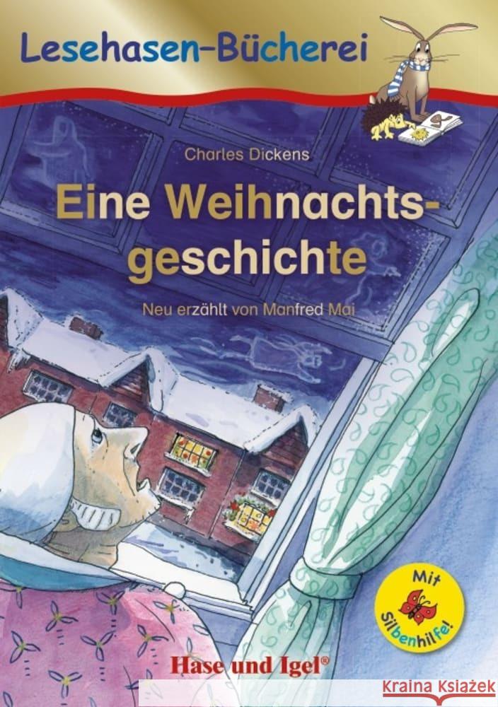 Eine Weihnachtsgeschichte / Silbenhilfe Mai, Manfred 9783863161798 Hase und Igel - książka