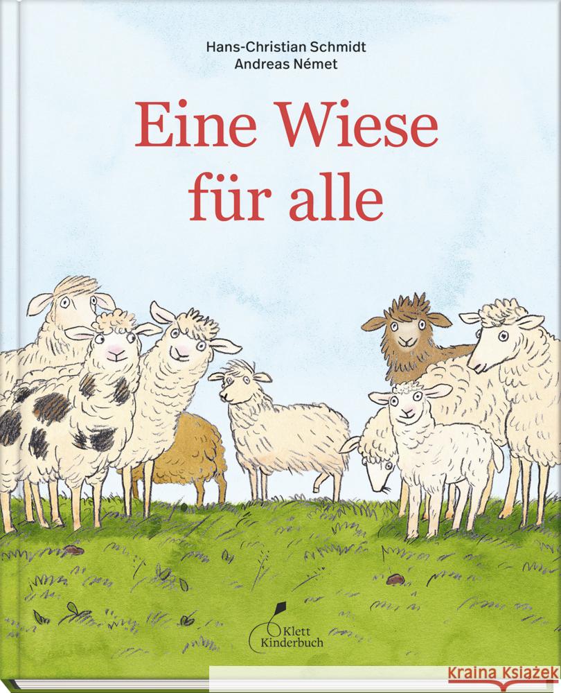 Eine Wiese für alle Schmidt, Hans-Christian 9783954702428 Klett Kinderbuch Verlag - książka