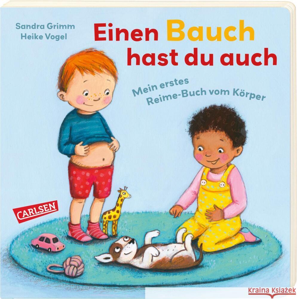 Einen Bauch hast du auch Grimm, Sandra 9783551172860 Carlsen - książka