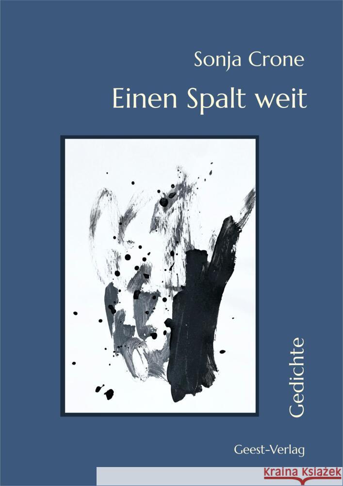 Einen Spalt weit Crone, Sonja 9783866859920 Geest Verlag - książka