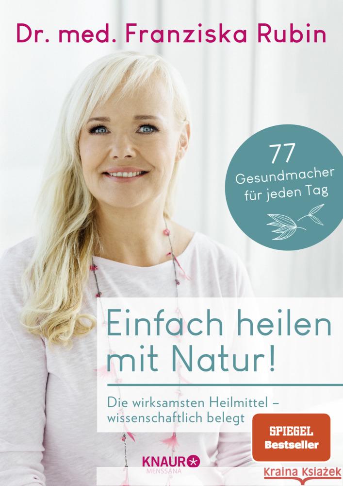 Einfach heilen mit Natur! Rubin, Franziska 9783426658956 Knaur - książka