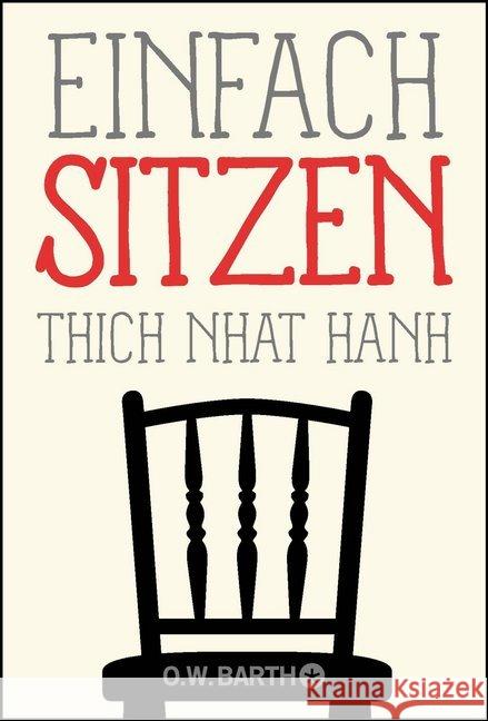 Einfach sitzen Thich Nhat Hanh 9783426292488 O. W. Barth - książka