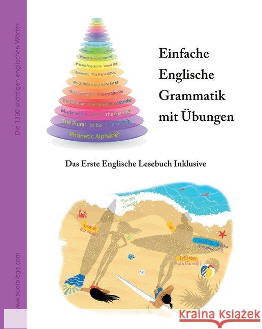 Einfache Englische Grammatik mit Übungen : Das Erste Englische Lesebuch Inklusive Zubakhin, Vadym 9788366011540 Audiolego - książka