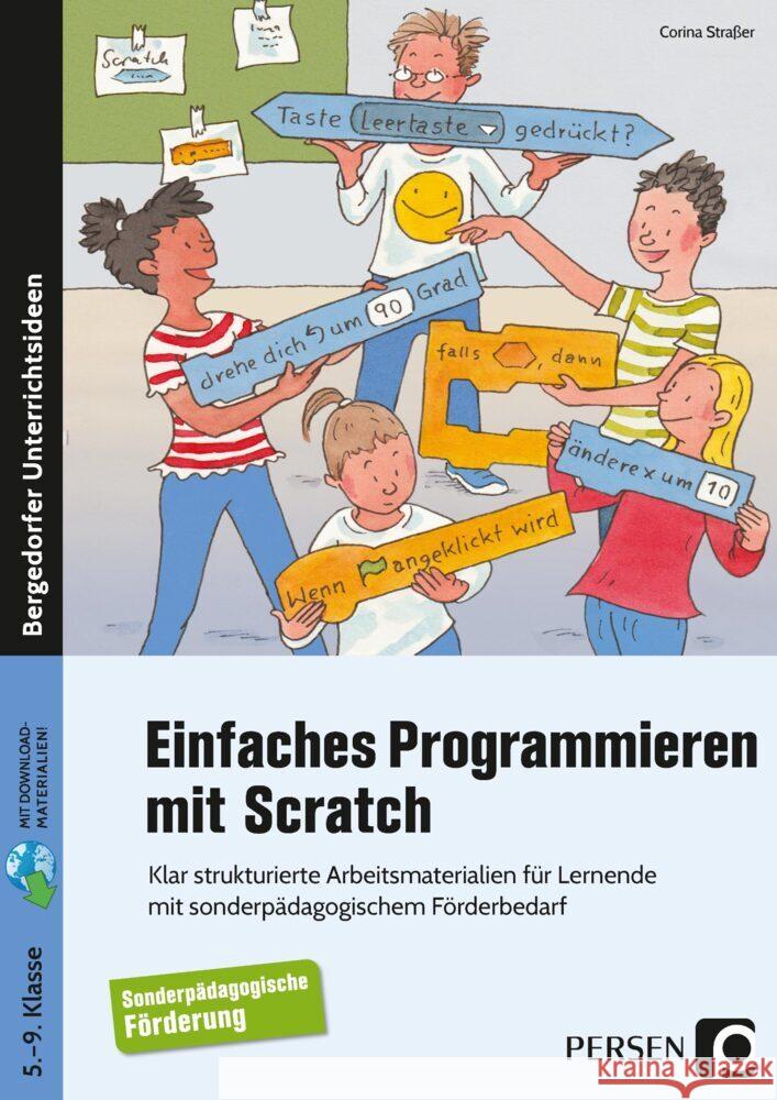 Einfaches Programmieren mit Scratch Straßer, Corina 9783403207641 Persen Verlag in der AAP Lehrerwelt - książka