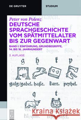 Einführung - Grundbegriffe - 14. Bis 16. Jahrhundert Moulin, Claudine 9783110347944 de Gruyter - książka