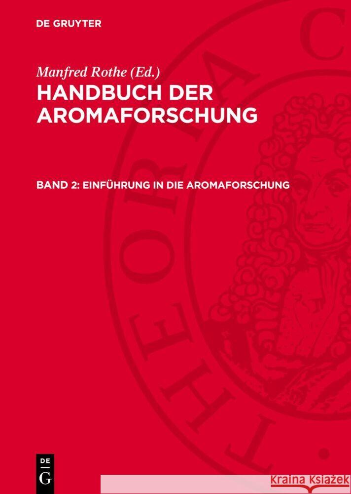 Einf?hrung in Die Aromaforschung Manfred Rothe 9783112735442 de Gruyter - książka