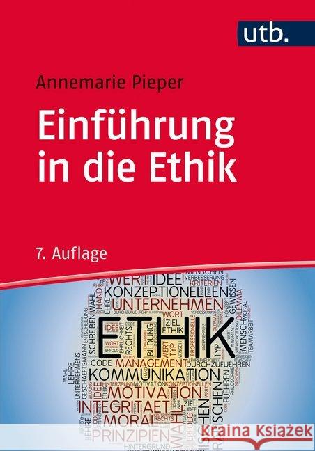 Einführung in die Ethik Pieper, Annemarie 9783825246969 A. Francke - książka