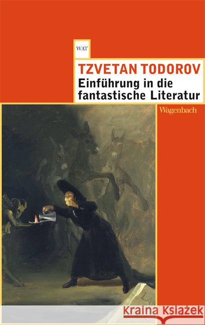 Einführung in die fantastische Literatur Todorov, Tzvetan 9783803126986 Wagenbach - książka