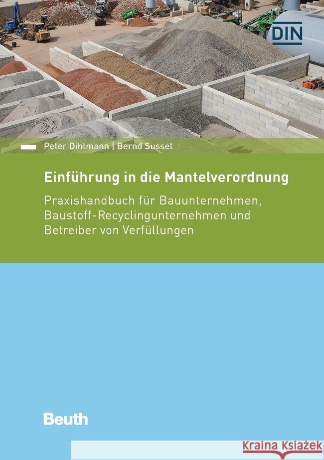 Einführung in die Mantelverordnung Dihlmann, Peter, Susset, Bernd 9783410313496 Beuth - książka