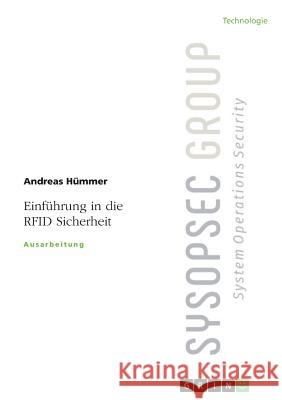 Einführung in die RFID Sicherheit Andreas Hummer 9783668920156 Grin Verlag - książka