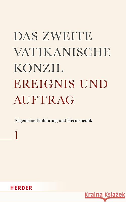 Einfuhrung Und Hermeneutik Verlag Herder 9783451024016 Verlag Herder - książka