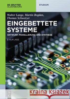 Eingebettete Systeme Lange, Walter 9783110290189 Oldenbourg - książka