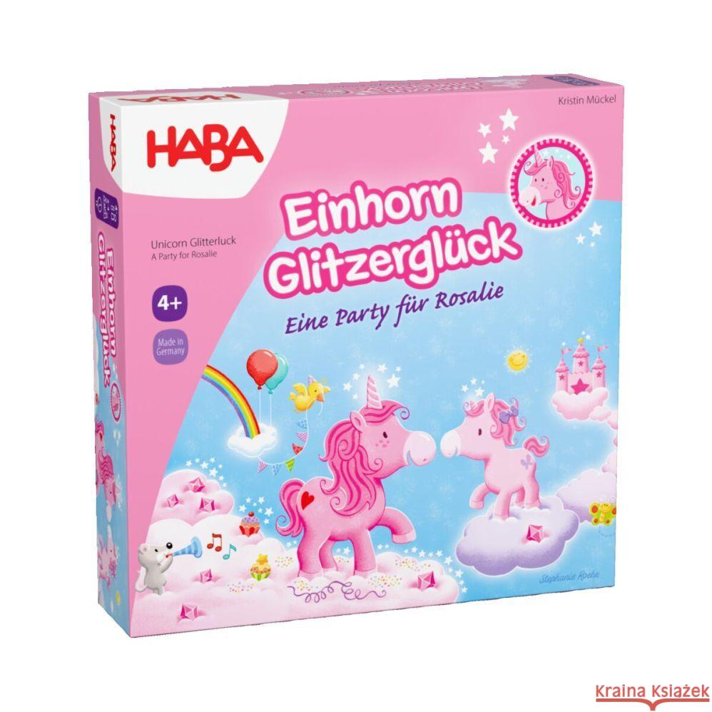 Einhorn Glitzerglück-Party für Rosalie Dittmann, Kristin 4010168287454 HABA Sales GmbH & Co. KG - książka