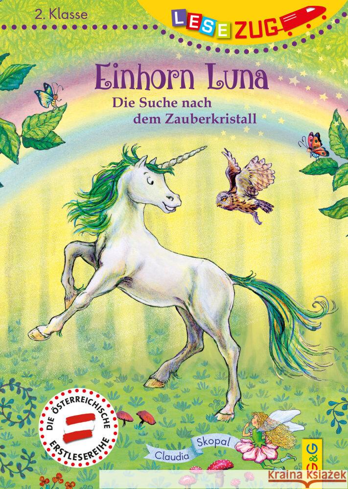 Einhorn Luna Skopal, Claudia 9783707423761 G & G Verlagsgesellschaft - książka