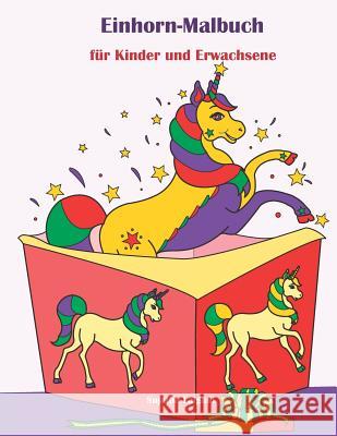 Einhorn-Malbuch F Sujatha Lalgudi 9781731330680 Independently Published - książka