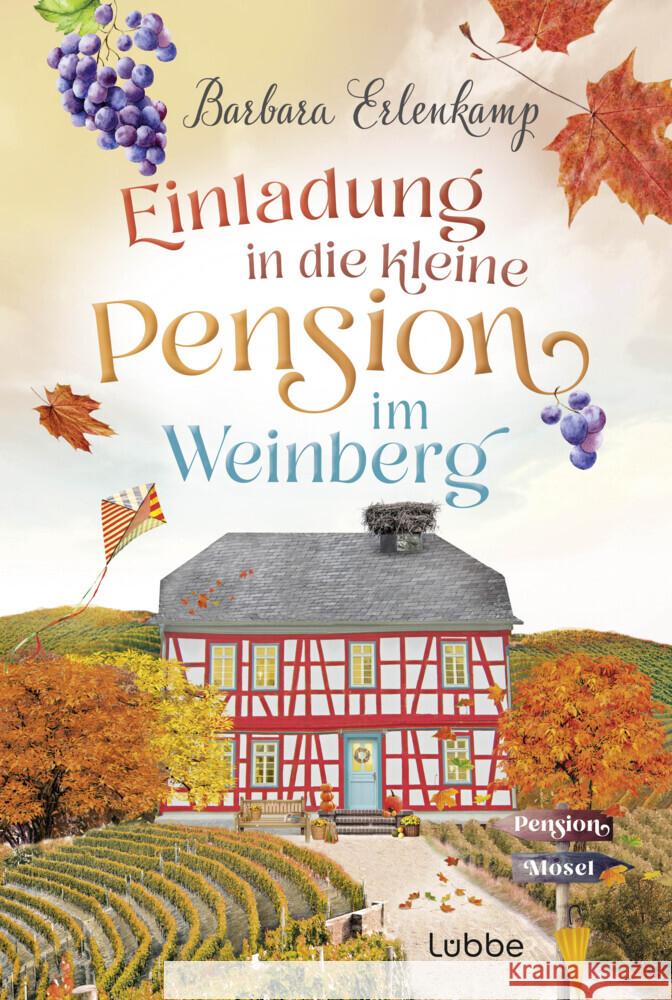 Einladung in die kleine Pension im Weinberg Erlenkamp, Barbara 9783404193431 Bastei Lübbe - książka