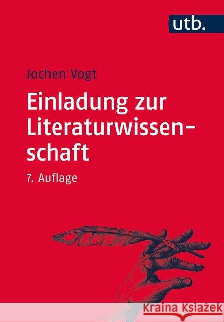 Einladung zur Literaturwissenschaft : Mit einem Vertiefungsprogramm im Internet Vogt, Jochen 9783825245917 Fink (Wilhelm) - książka