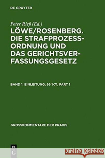 Einleitung; 1-71  9783110164466 De Gruyter - książka