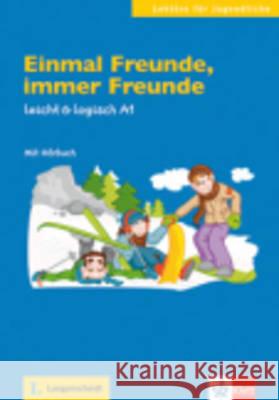 Einmal Freunde, immer Freunde + CD Rusch, Paul 9783126051132 Langenscheidt bei Klett - książka