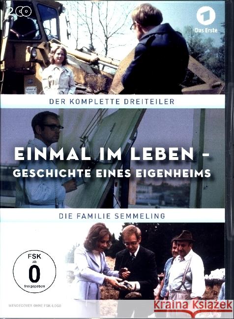 Einmal im Leben - Geschichte eines Eigenheims, 2 DVD Wedel, Dieter 4052912671461 Studio Hamburg Enterprises - książka