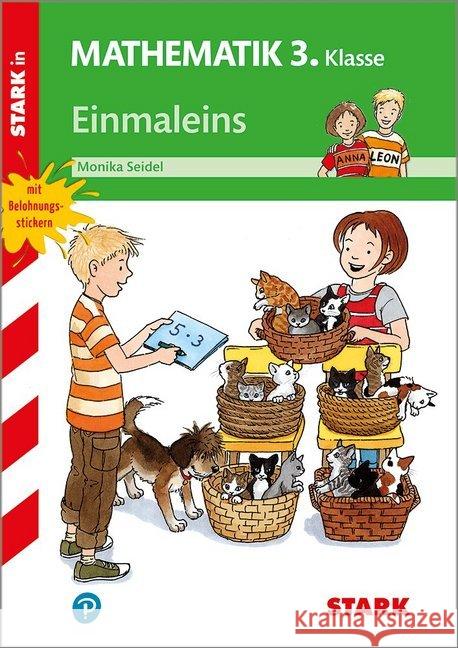 Einmaleins, 3. Klasse Seidel, Monika 9783866688568 Stark - książka